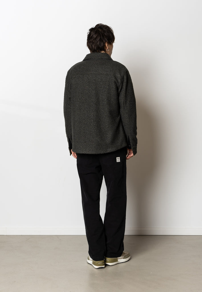 Fat Moose ACE BOUCLE OVERSHIRT Overshirts Green