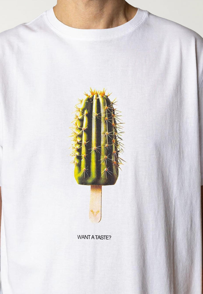 Fat Moose CACTUS ICE T-SHIRT T-shirts S/S White