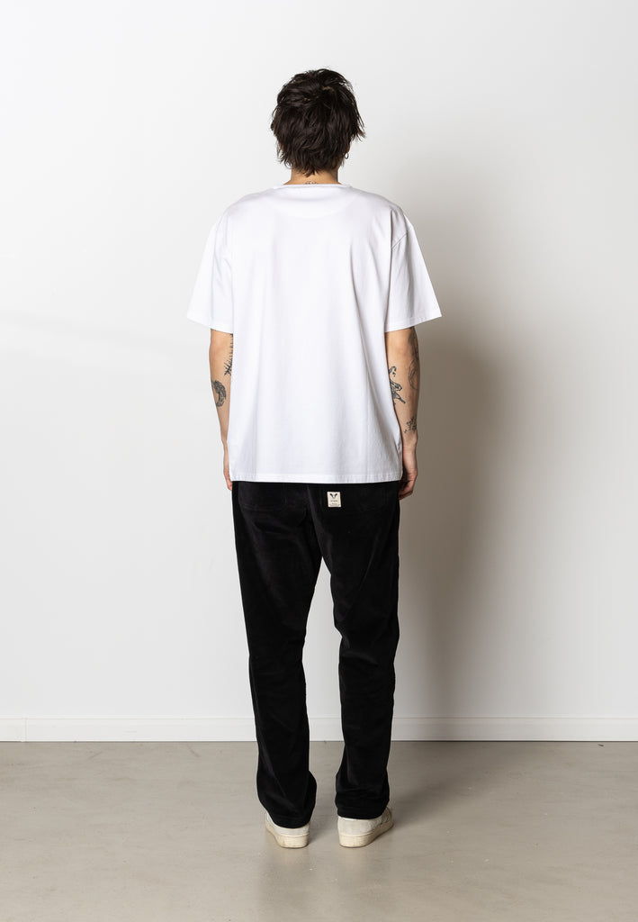 Fat Moose CAVE ORGANIC COTTON T-SHIRT T-shirts S/S White