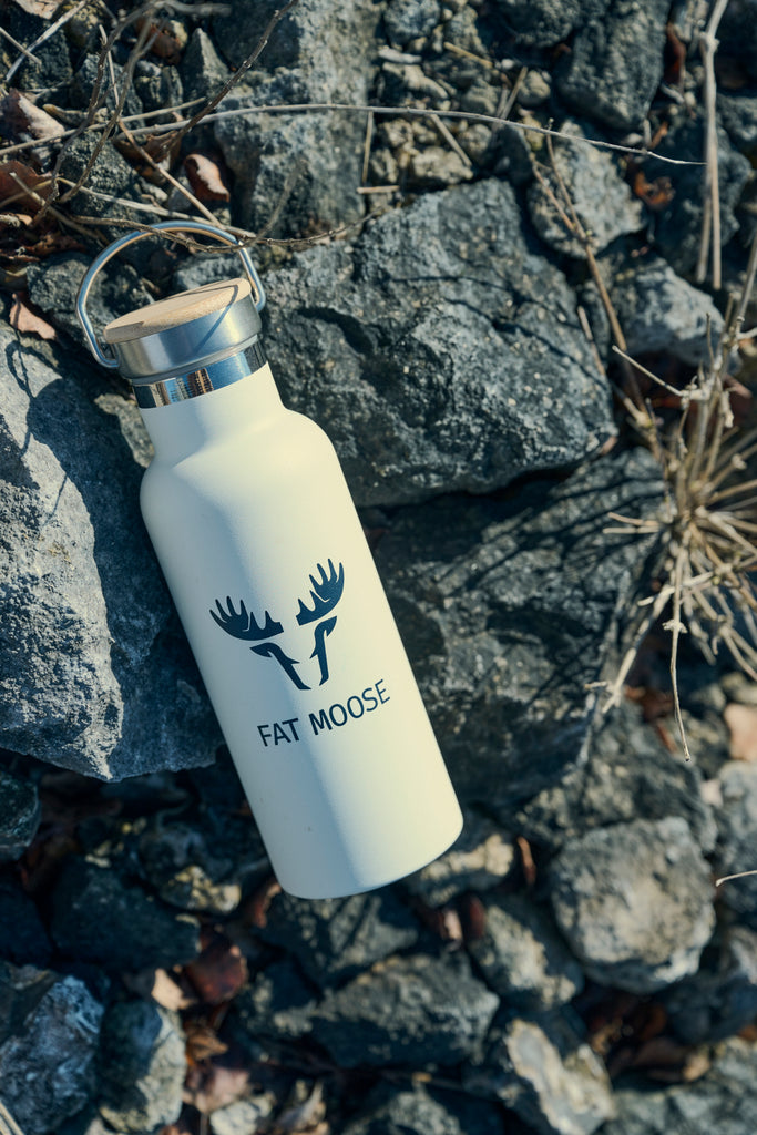 Fat Moose FAT MOOSE METAL WATER BOTTLE Accessories Dark Navy