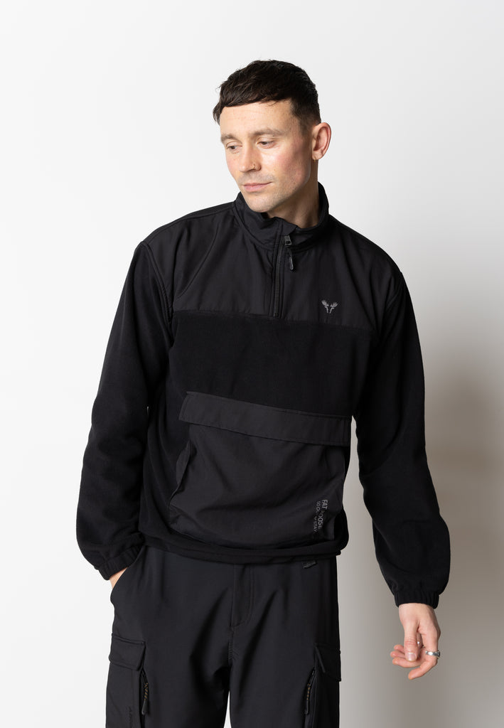 Fat Moose HEROLD FLEECE Fleece Black
