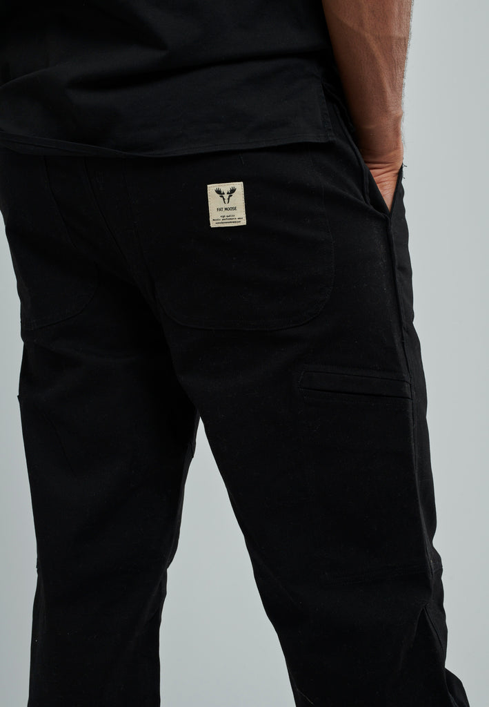 Fat Moose NERO UTILITY PANTS Pants Black