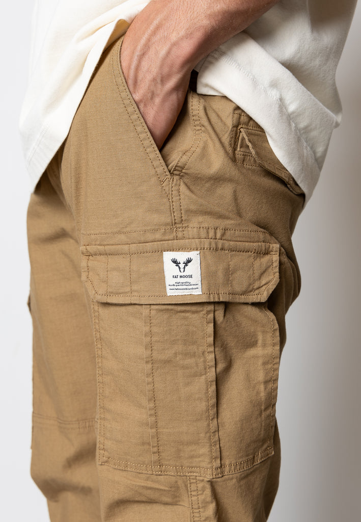 Fat Moose RADAR CARGO PANTS Pants Dark Khaki