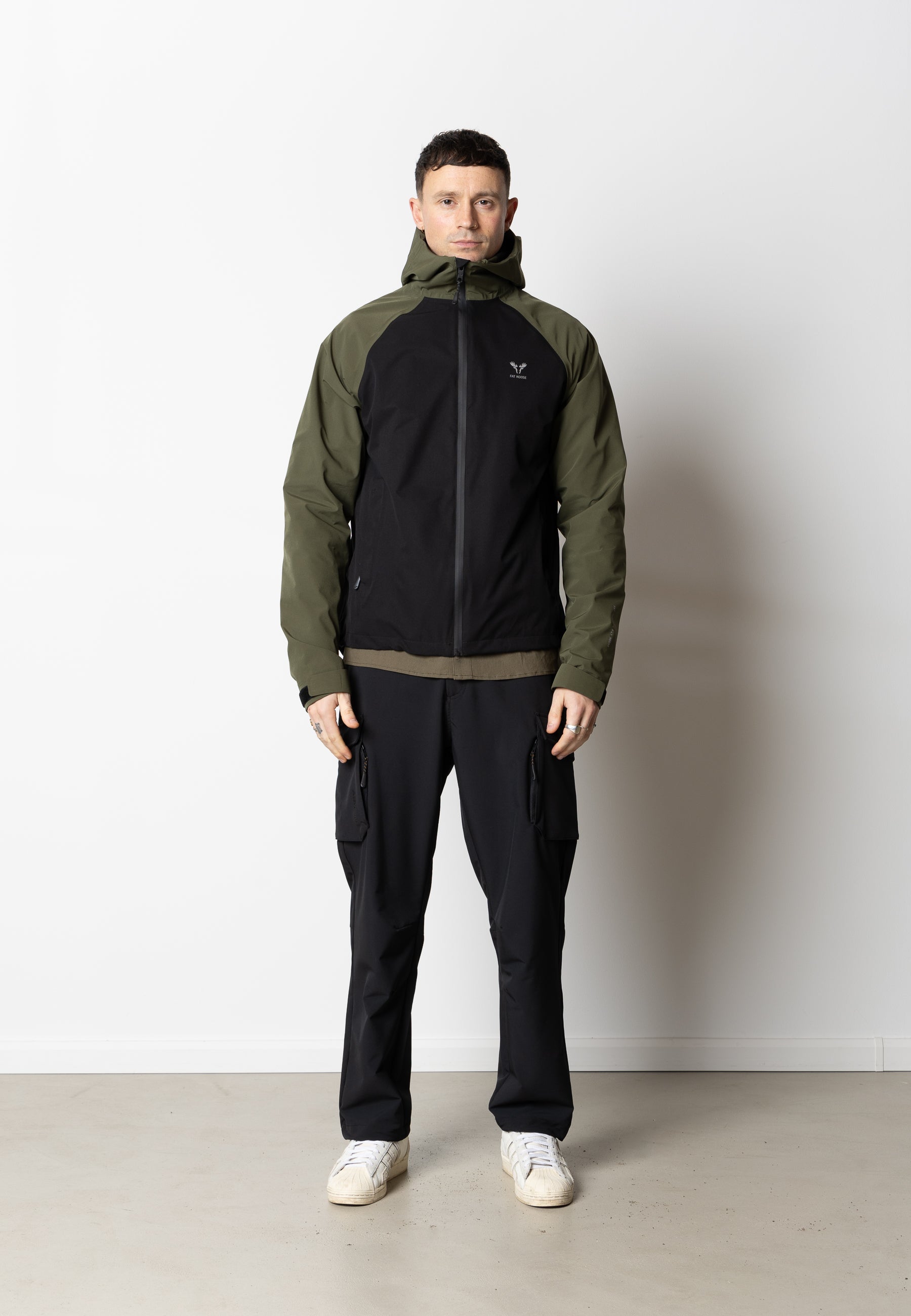 Fat Moose SKY SHELL JACKET - 2 COLOR Jackets Army/Black