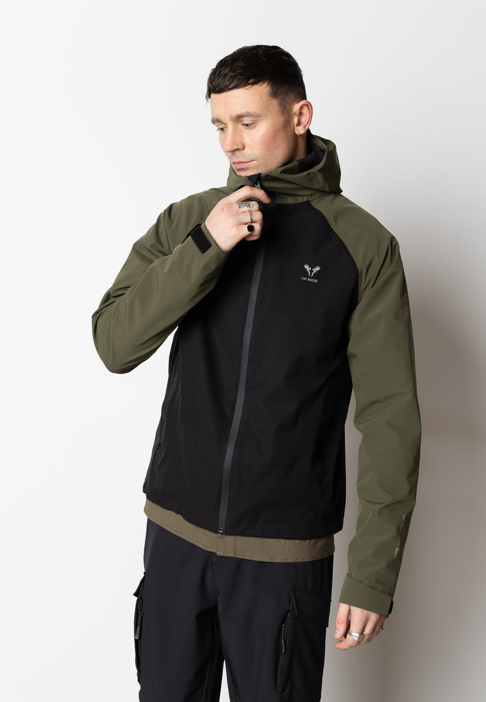Fat Moose SKY SHELL JACKET - 2 COLOR Jackets Army/Black