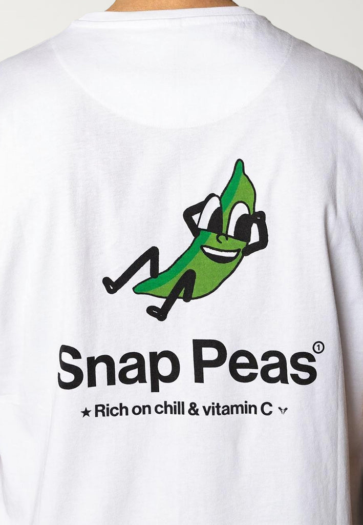 Fat Moose SNAP PEA T-SHIRT T-shirts S/S White