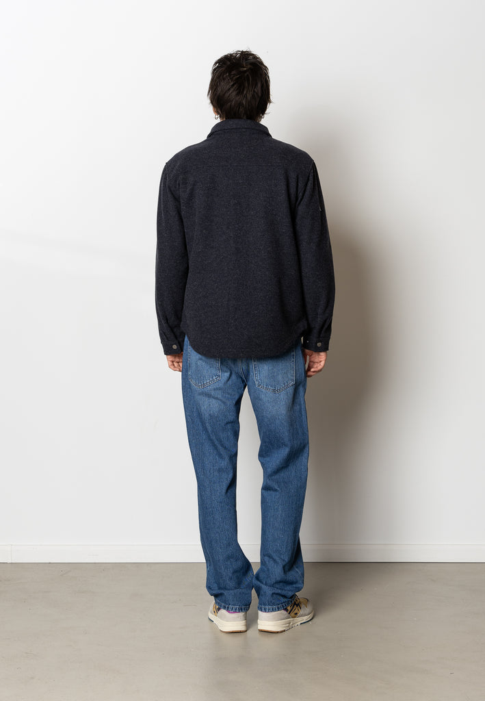 Fat Moose VILLAS OVERSHIRT Overshirts Dark Navy Melange