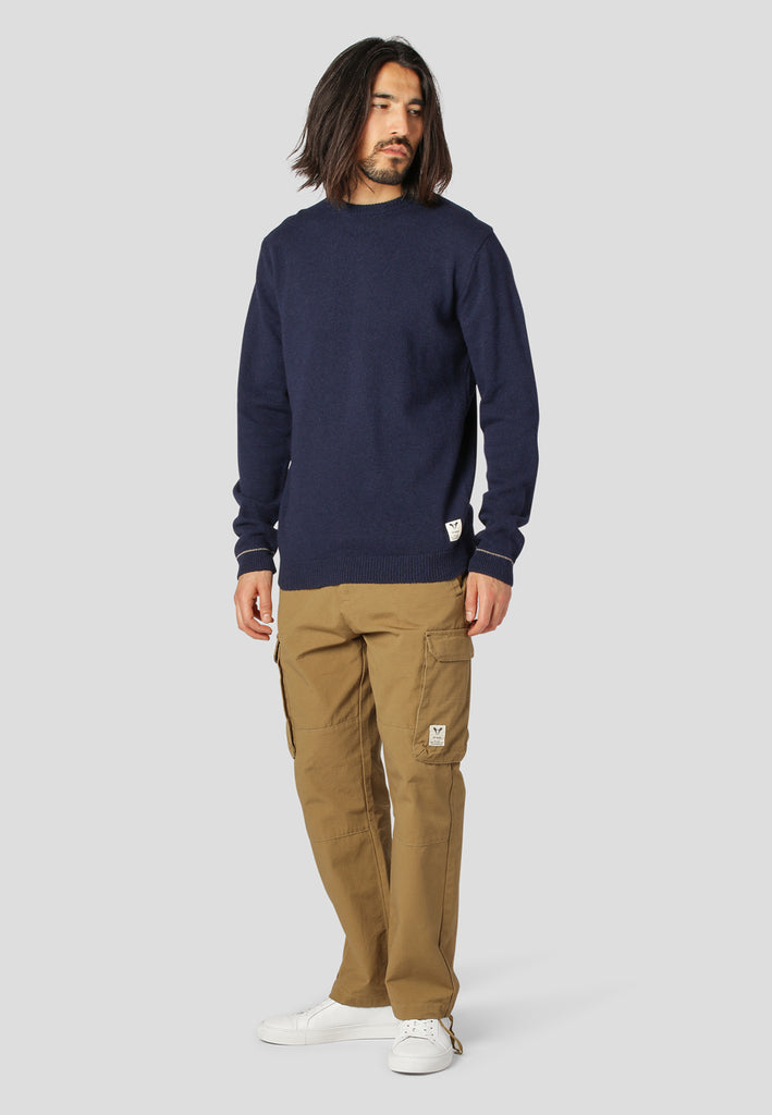 Fat Moose CAMERON KNITTED SWEATER Knit Navy Mix