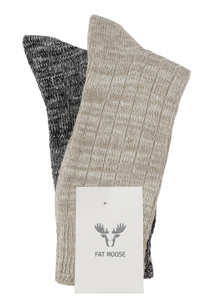 Fat Moose OUTDOOR 2-PACK SOCKS Accessories Combo 3